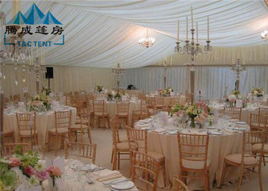 چادرهای عروسی 10x30M برای مهمانان پذیرایی قاب آلومینیوم تقویت شده