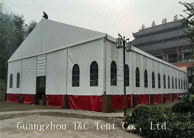 Luxurious Wedding Event Tents Self Cleaning Ability PVC Fabric Cover