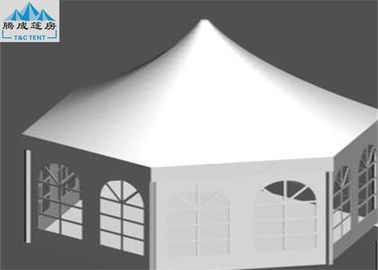 چادر حزب کتانی چند منظوره تجاری با پوشش بالای 850 گرم در متر مربع پارچه سفید