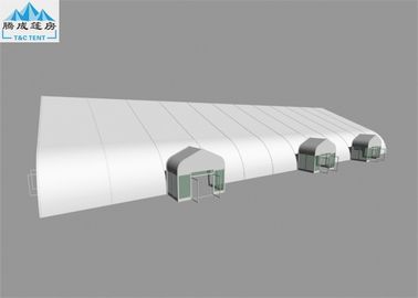آجیل آلومینیومی 30x60M با وضوح بالا سفارشی سفید چادر مقاوم در برابر UV، چادر بیرونی تهویه مطبوع