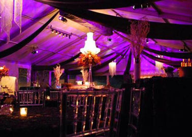 آلومینیوم آلومینیوم 1000 نفر پاک کردن سقف چادر عروسی با نور