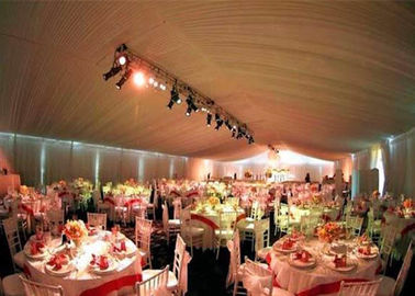 آلومینیوم آلومینیوم 1000 نفر پاک کردن سقف چادر عروسی با نور
