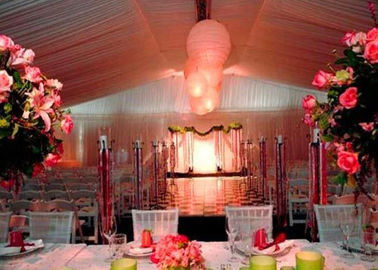 چادر چادر 25x60m چادر در فضای باز برای مراسم عروسی / رویدادهای با دکوراسیون